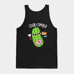 Cook-cumber Funny Cucumber Pun Tank Top